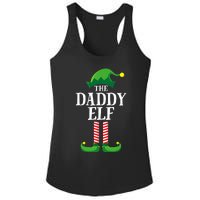 Daddy Elf Matching Family Group Christmas Party Ladies PosiCharge Competitor Racerback Tank