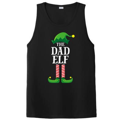 Dad Elf Matching Family Group Christmas PosiCharge Competitor Tank