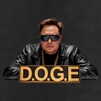 Doge Elon Musk 7 Panel Mesh Trucker Snapback Hat