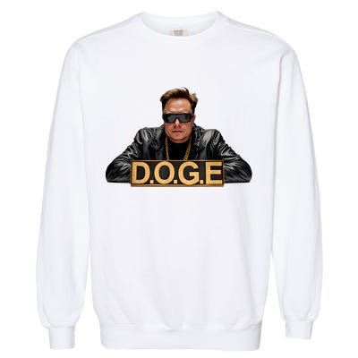 Doge Elon Musk Garment-Dyed Sweatshirt