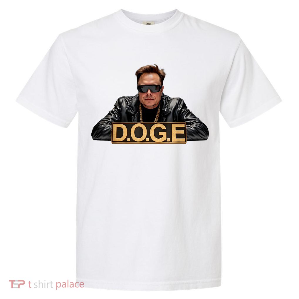 Doge Elon Musk Garment-Dyed Heavyweight T-Shirt