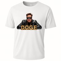 Doge Elon Musk Cooling Performance Crew T-Shirt