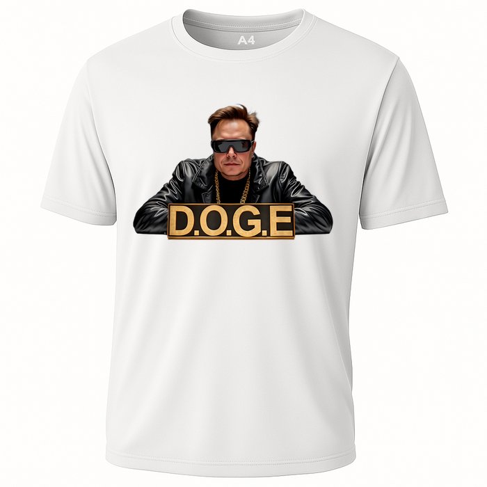 Doge Elon Musk Cooling Performance Crew T-Shirt