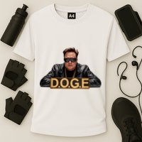 Doge Elon Musk Cooling Performance Crew T-Shirt