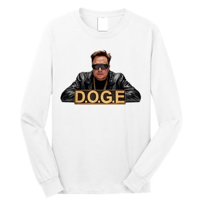 Doge Elon Musk Long Sleeve Shirt