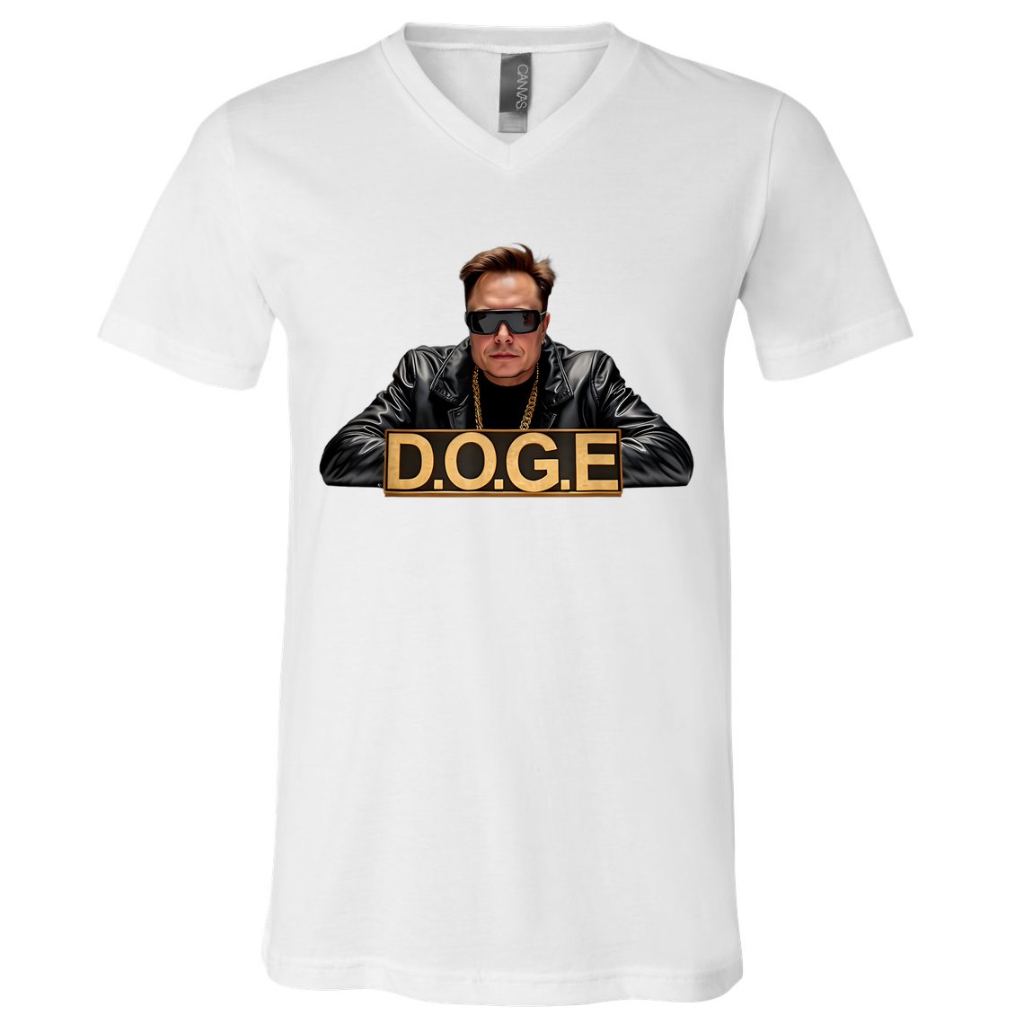Doge Elon Musk V-Neck T-Shirt