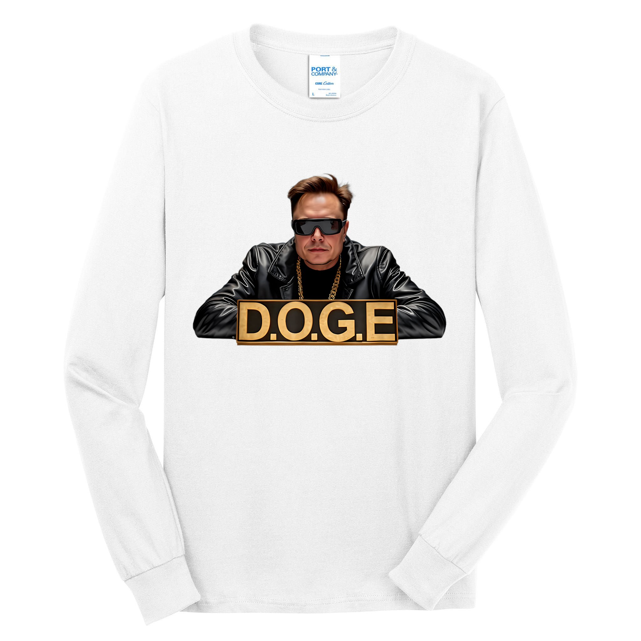 Doge Elon Musk Tall Long Sleeve T-Shirt