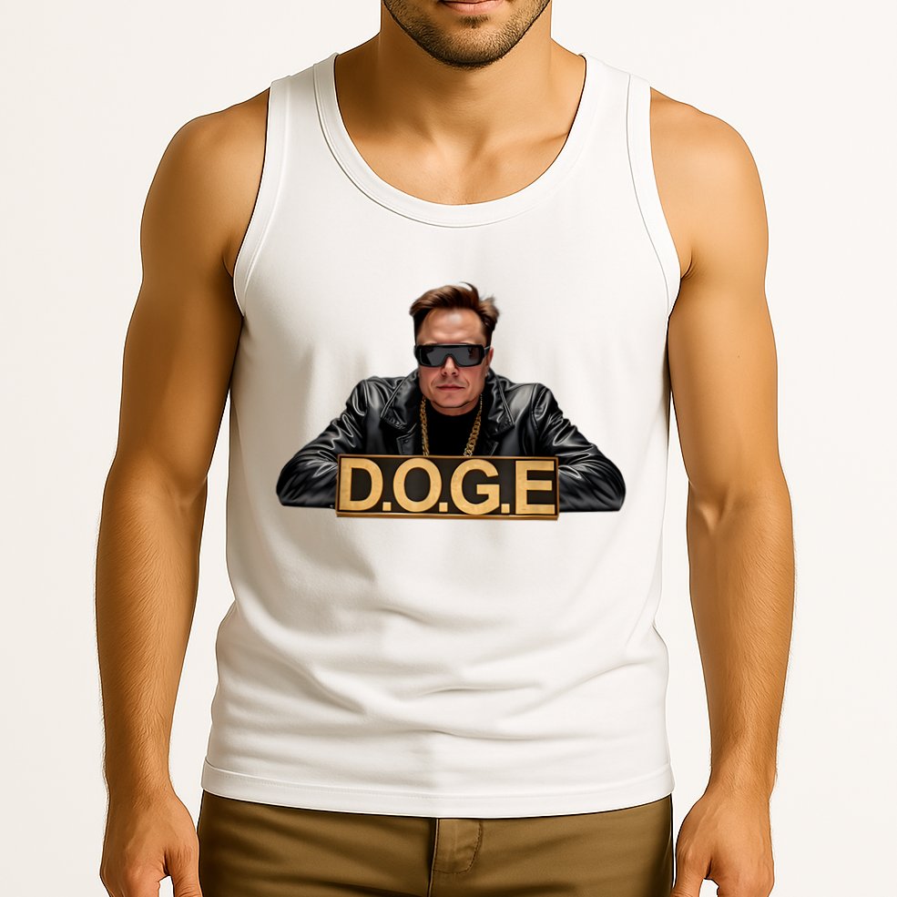 Doge Elon Musk Tank Top