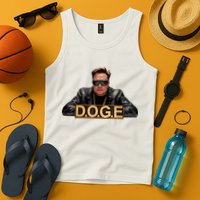 Doge Elon Musk Tank Top