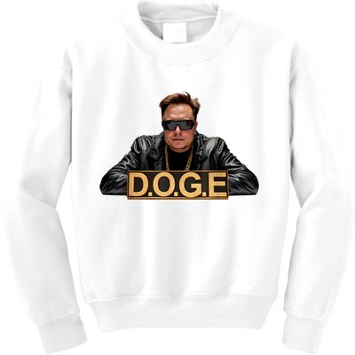 Doge Elon Musk Kids Sweatshirt