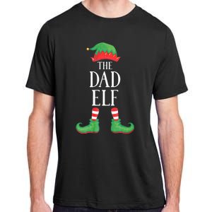 Dad Elf Matching Group Xmas Funny Family Christmas Adult ChromaSoft Performance T-Shirt