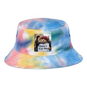 DonT Eat Me Cats For Trump 2024 Tie Dye Newport Bucket Hat