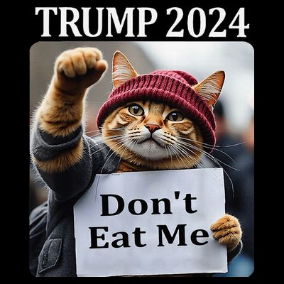 DonT Eat Me Cats For Trump 2024 T-Shirt