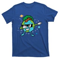 Dabbing Earth Mohawk Trees Earth Day Dance Gift T-Shirt