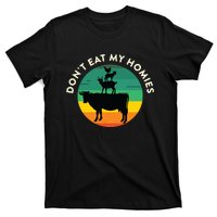 Dont Eat My Homies Vegan Vegetarian Quote Saying Meme T-Shirt