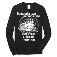 Demand A Two Person Crew Trains Long Sleeve Shirt