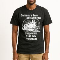 Demand A Two Person Crew Trains Tall T-Shirt
