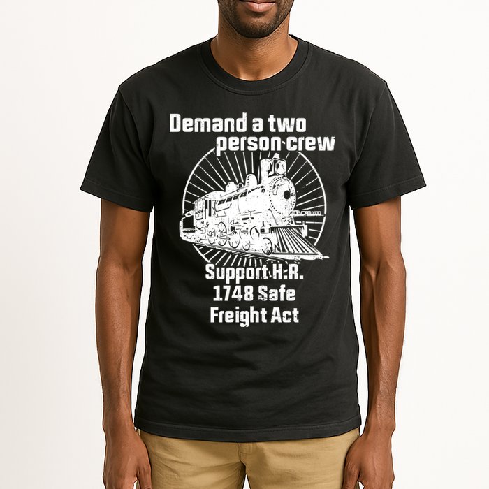 Demand A Two Person Crew Trains Tall T-Shirt