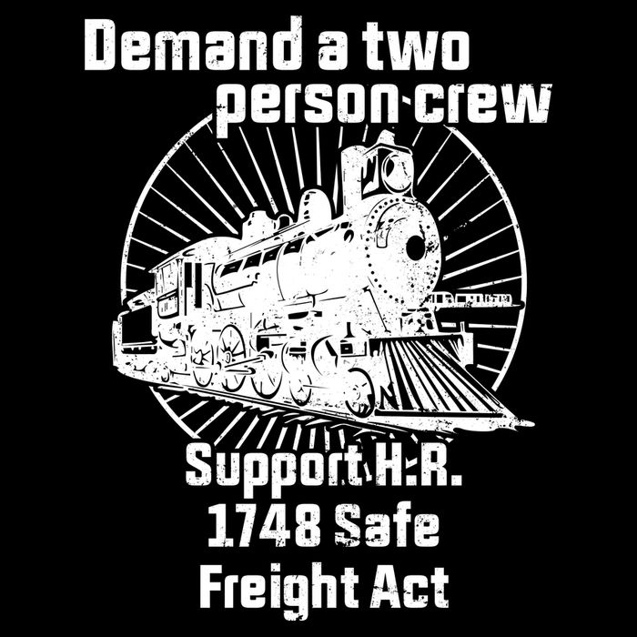 Demand A Two Person Crew Trains Tall T-Shirt