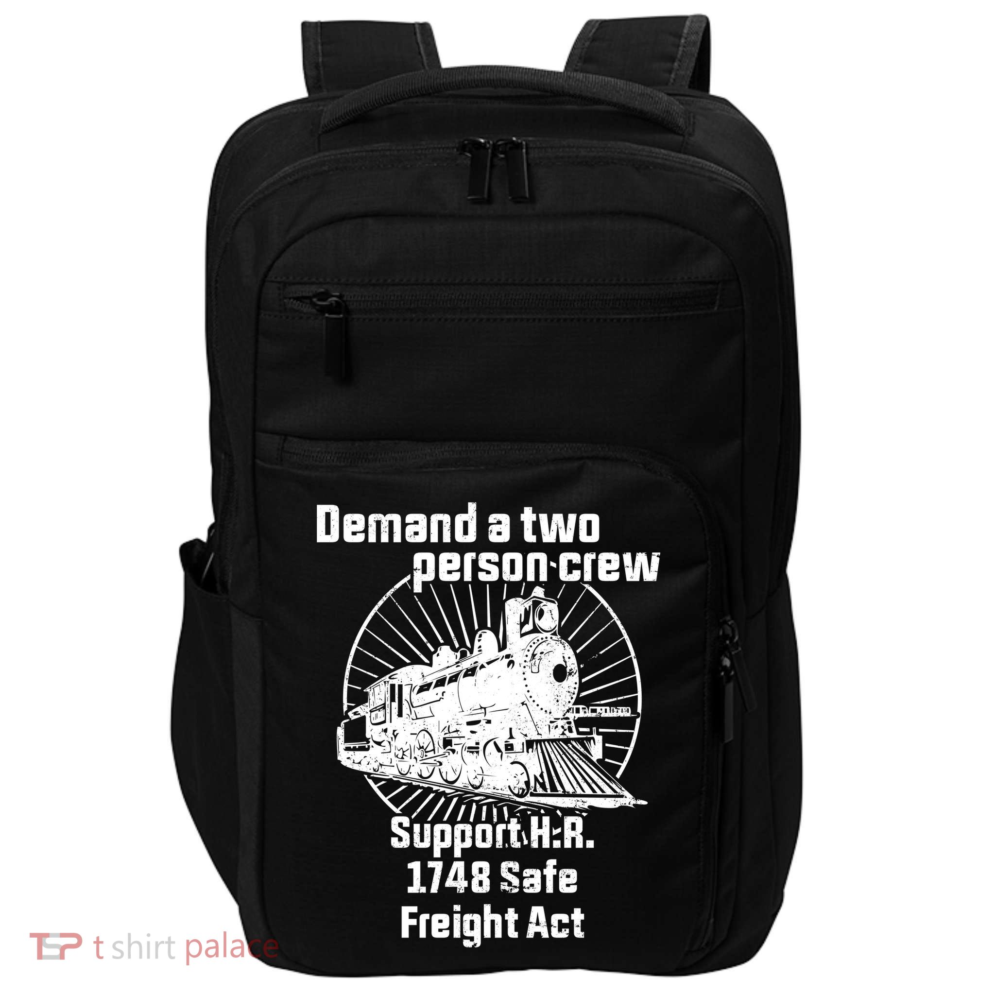 Demand A Two Person Crew Trains Impact Tech Backpack