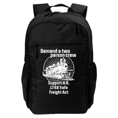 Demand A Two Person Crew Trains Backpack