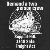 Demand A Two Person Crew Trains Beanie