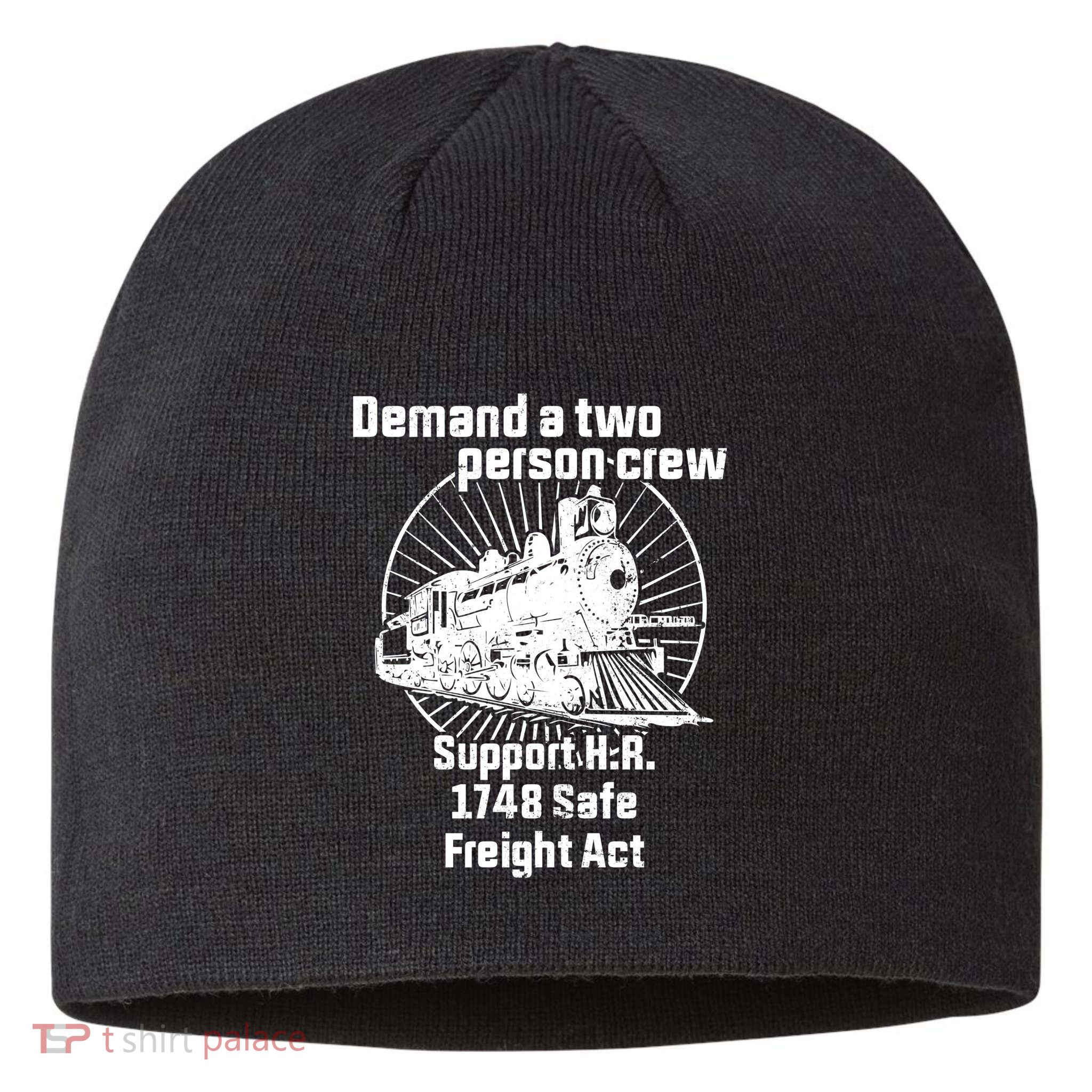 Demand A Two Person Crew Trains Sustainable Beanie