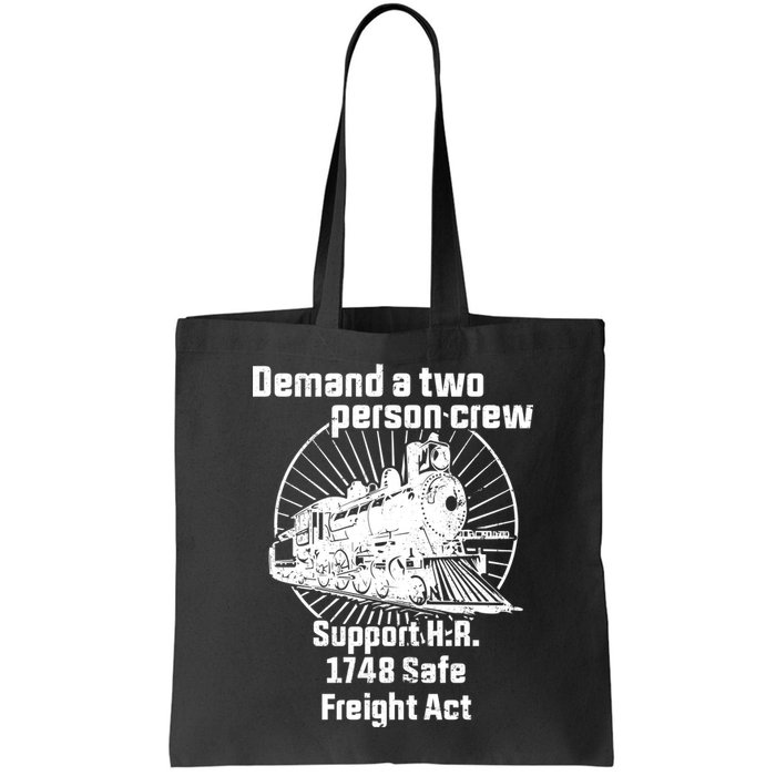 Demand A Two Person Crew Trains Bag