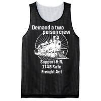 Demand A Two Person Crew Trains Mesh Reversible Basketball Jersey Tank