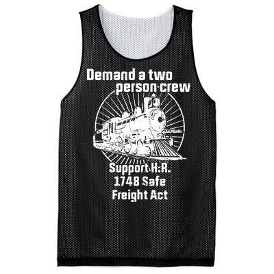 Demand A Two Person Crew Trains Mesh Reversible Basketball Jersey Tank