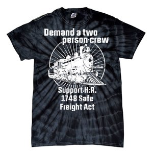 Demand A Two Person Crew Trains Tie-Dye T-Shirt