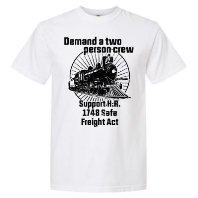 Demand A Two Person Crew Trains Garment-Dyed Heavyweight T-Shirt