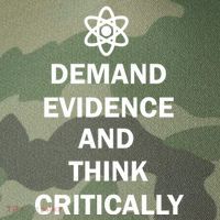 Demand Evidence And Think Critically Legacy Tie Dye Trucker Hat