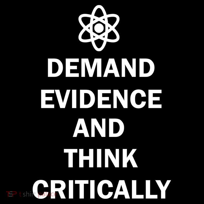 Demand Evidence And Think Critically Performance Shirt