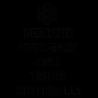 Demand Evidence And Think Critically 16oz Travel Tumbler