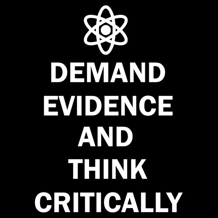 Demand Evidence And Think Critically Sustainable Knit Beanie