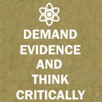 Demand Evidence And Think Critically Garment-Dyed Women's Muscle Tee