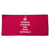 Demand Evidence And Think Critically Large Microfiber Waffle Golf Towel