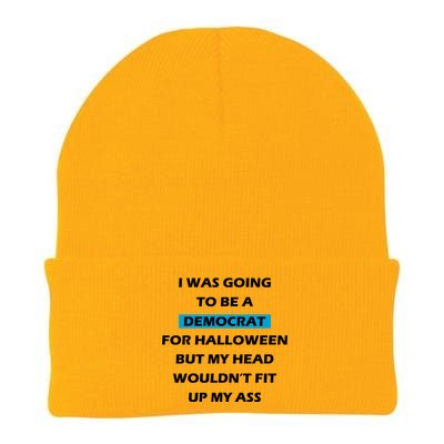 Democrat For Halloween Knit Cap Winter Beanie