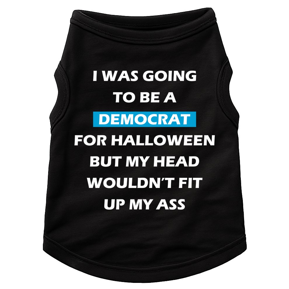 Democrat For Halloween Doggie Tank