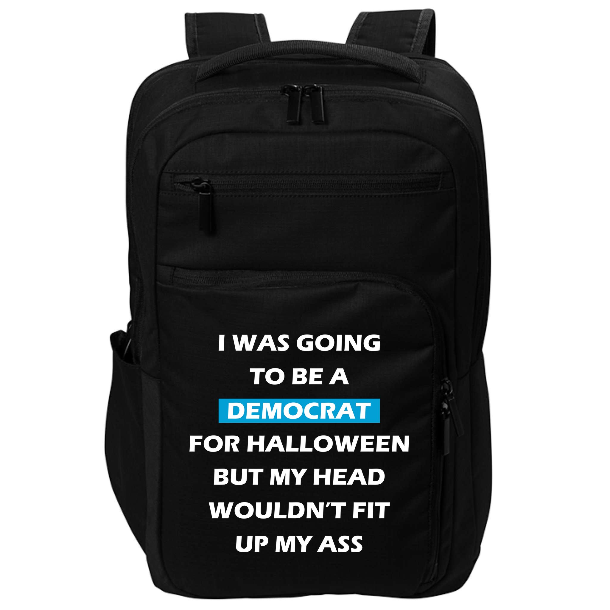 Democrat For Halloween Impact Tech Backpack