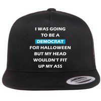 Democrat For Halloween Flat Bill Trucker Hat