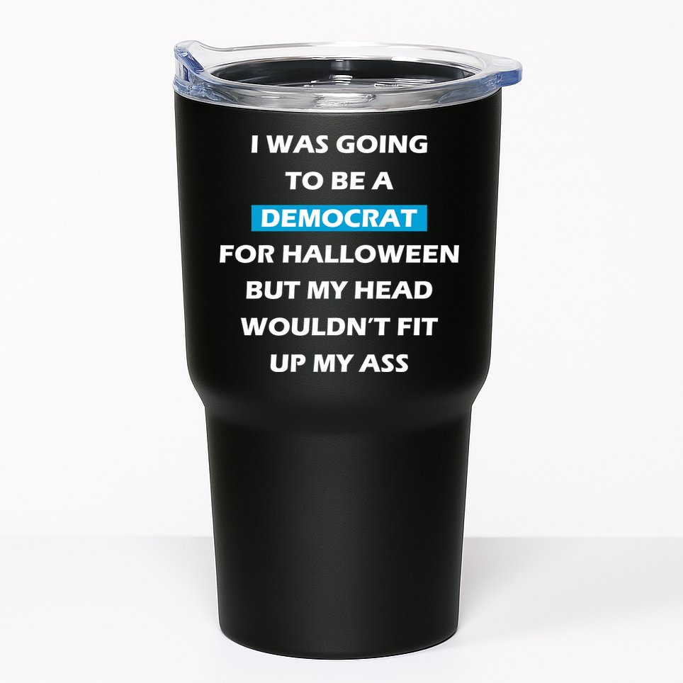 Democrat For Halloween Tumbler