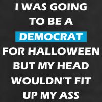 Democrat For Halloween 25L Jumbo Tote