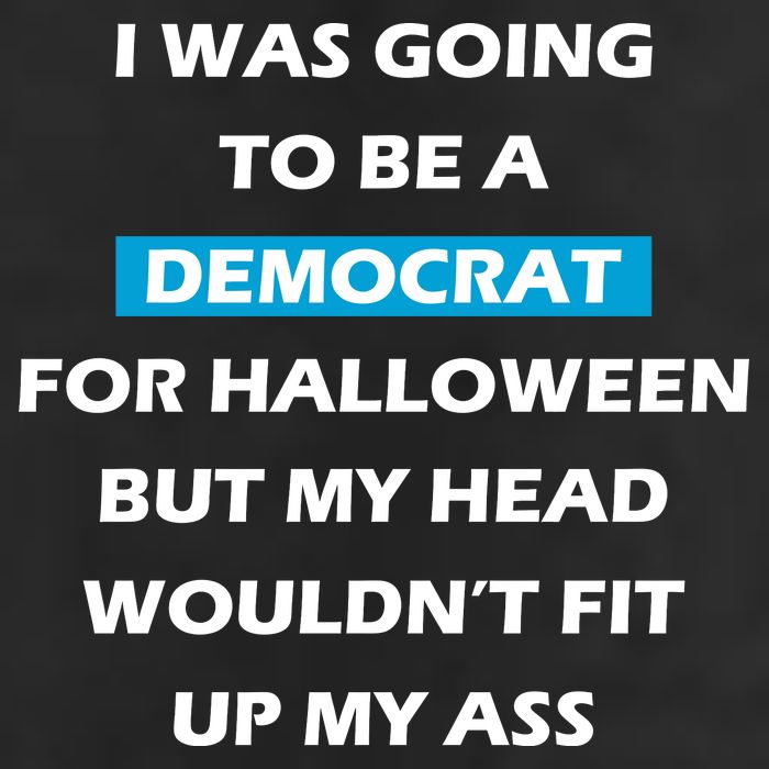 Democrat For Halloween 25L Jumbo Tote
