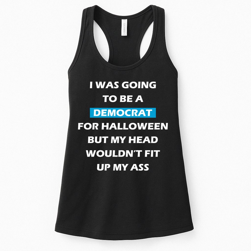 Democrat For Halloween Womens Tank Top