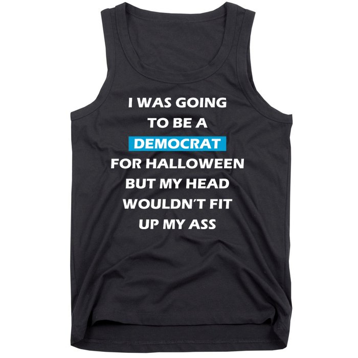 Democrat For Halloween Tank Top