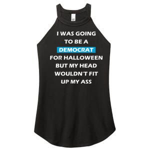 Democrat For Halloween Women's Perfect Tri Rocker Tank