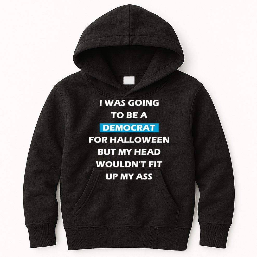 Democrat For Halloween Kids Hoodie