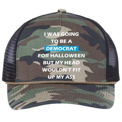 Democrat For Halloween Retro Rope Trucker Hat Cap